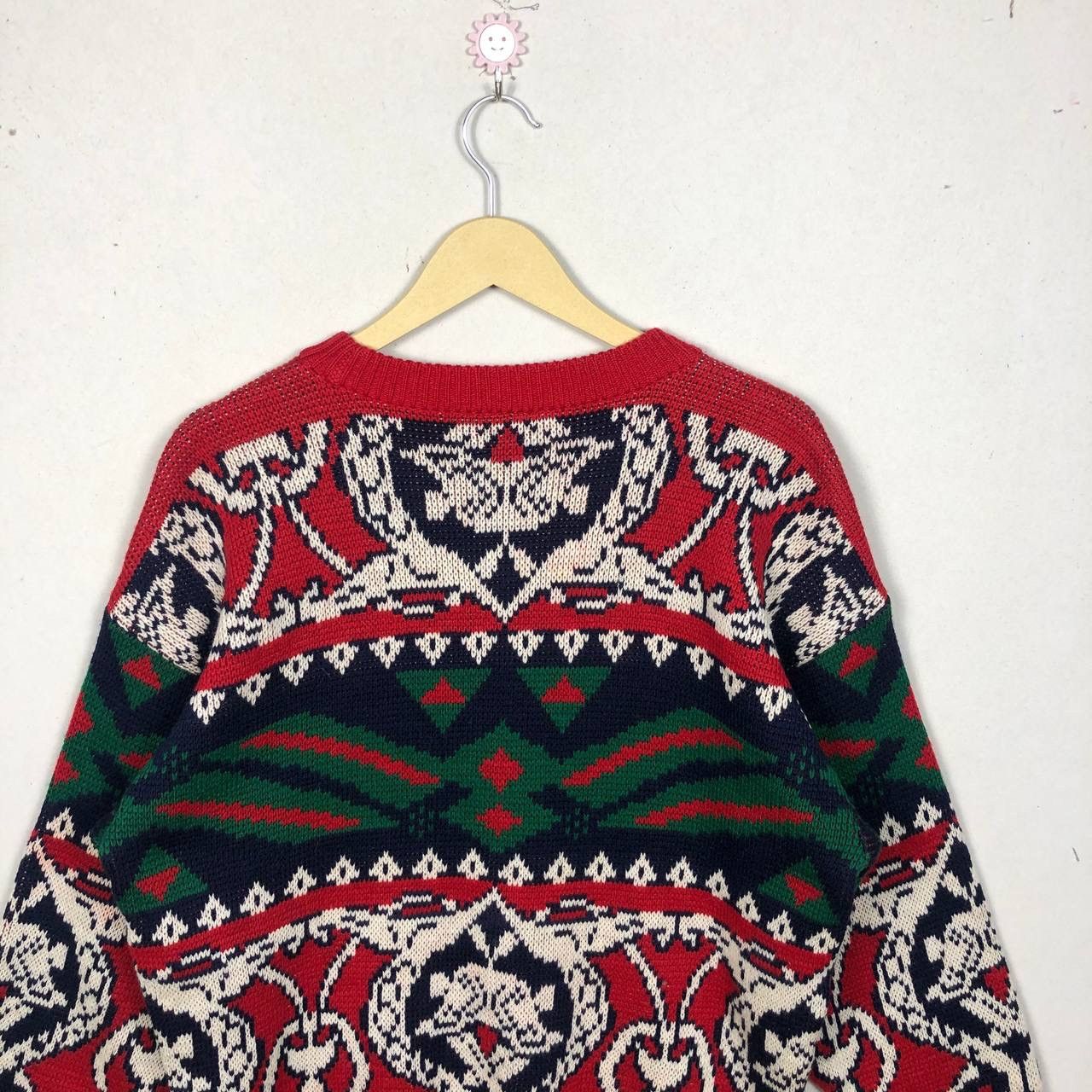 Other Vintage Modigliani Italy 3D Knit Sweater XL Coogi Style Size US XL / EU 56 / 4 - 4 Thumbnail