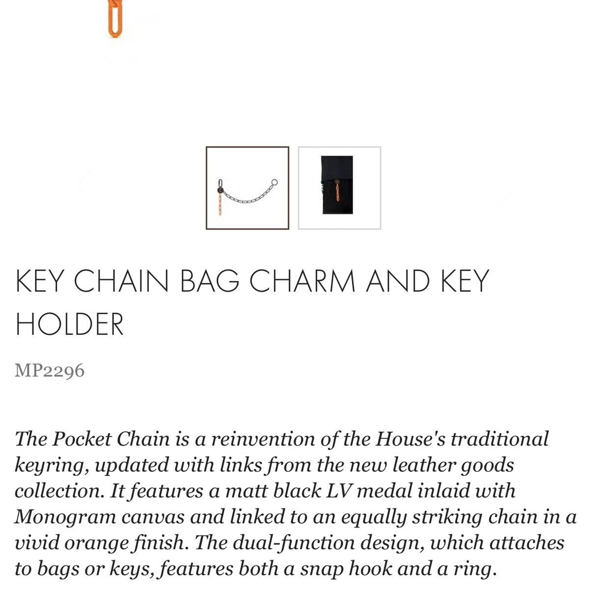 Louis Vuitton LOUIS VUITTON 2019 WALLET KEY CHAIN BAG virgil off white lv Size ONE SIZE - 4 Thumbnail