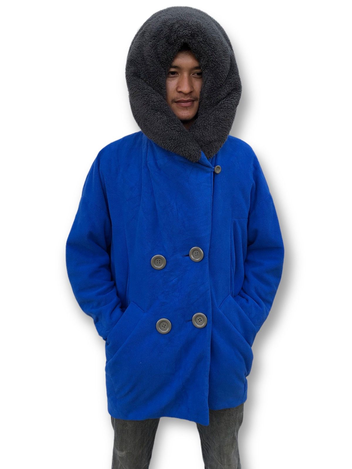 Issey Miyake × mercibeaucoup 🔥Issey Miyake x mercibeaucoup Jacket With Hoodie Rare Design Size US L / EU 52-54 / 3 - 4 Thumbnail