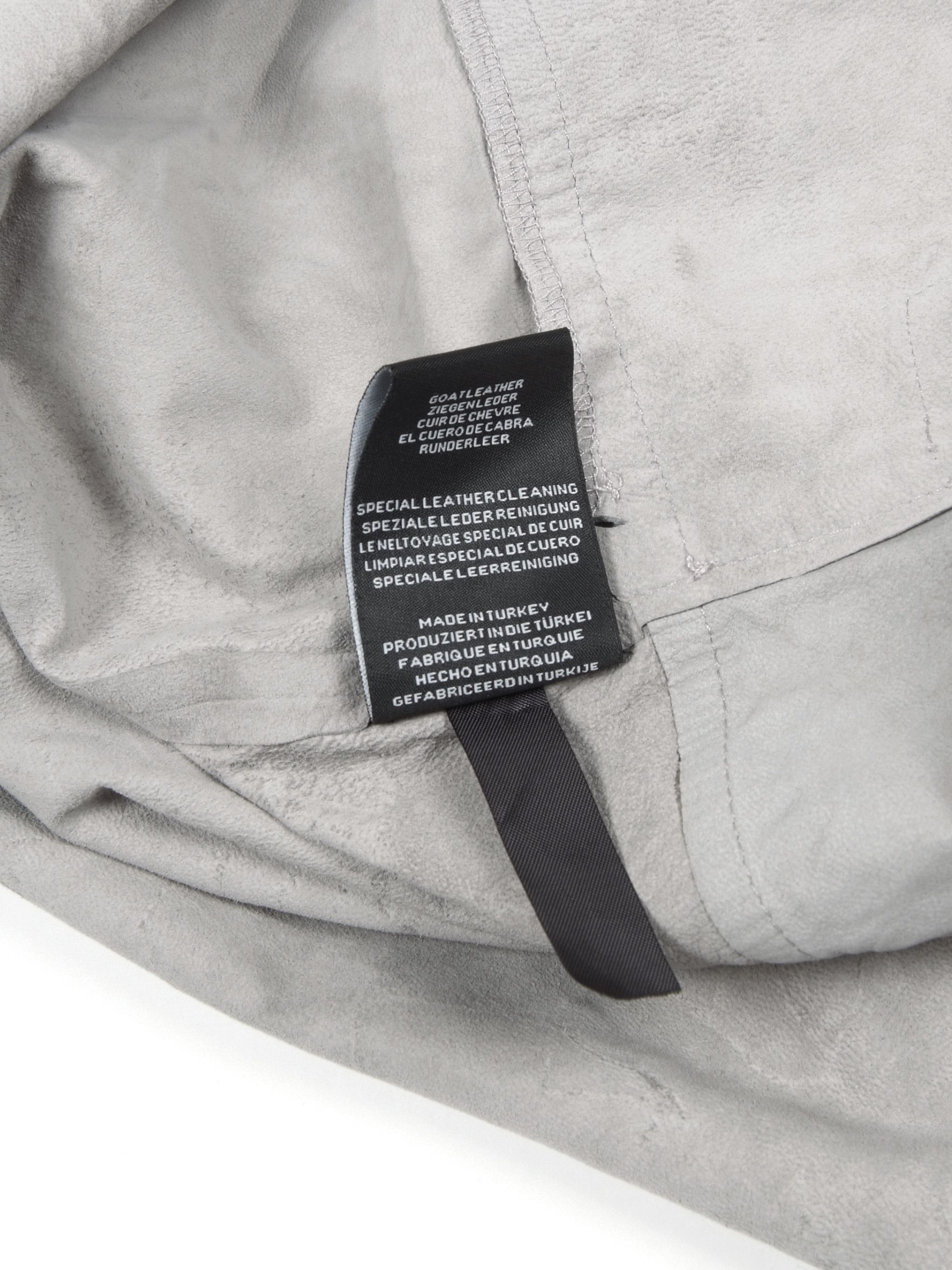 Loro Piana $550 ARMA Suede Leather Open Jacket US10/L Size L / US 10 / IT 46 - 7 Thumbnail