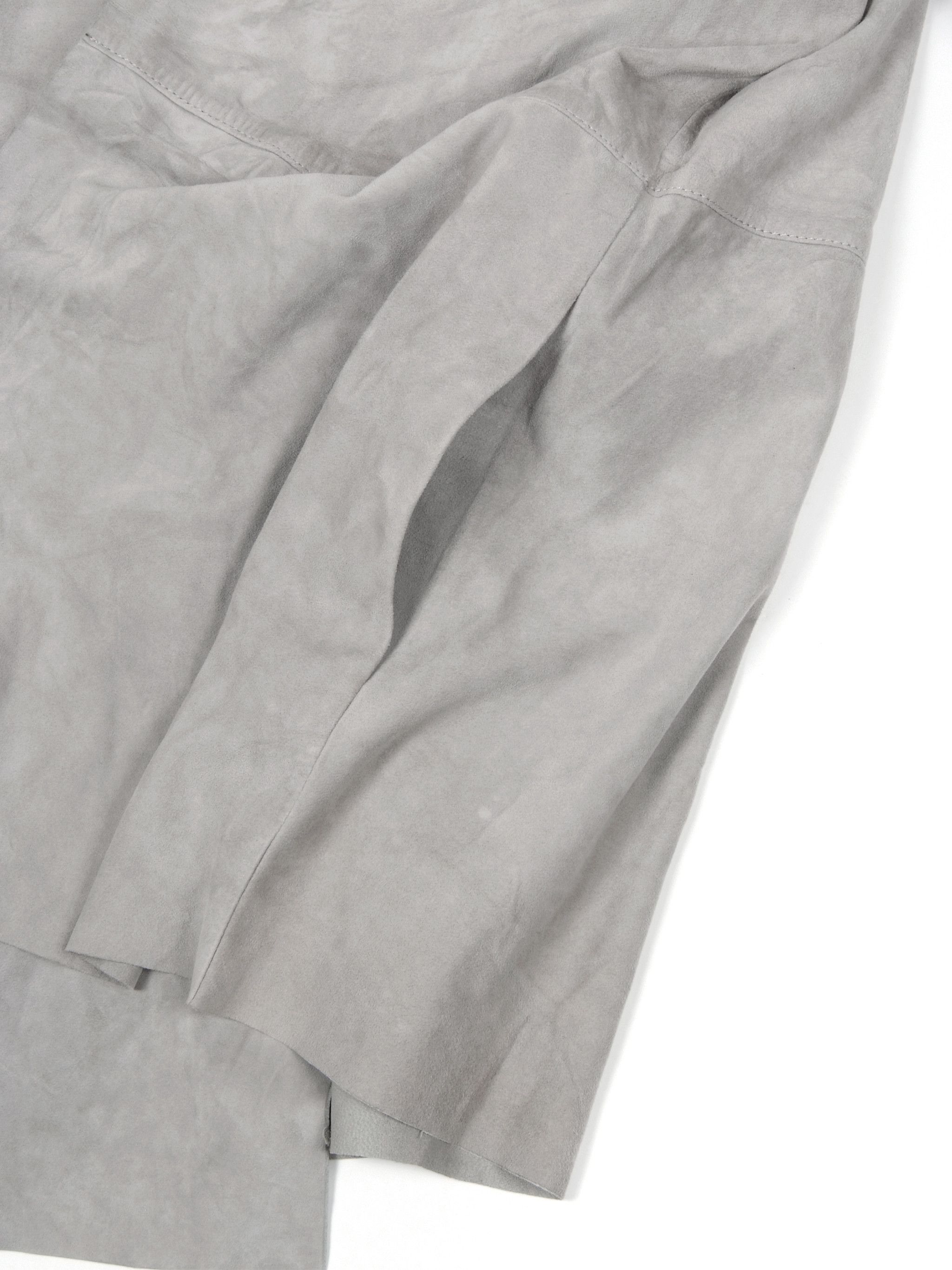 Loro Piana $550 ARMA Suede Leather Open Jacket US10/L Size L / US 10 / IT 46 - 4 Thumbnail