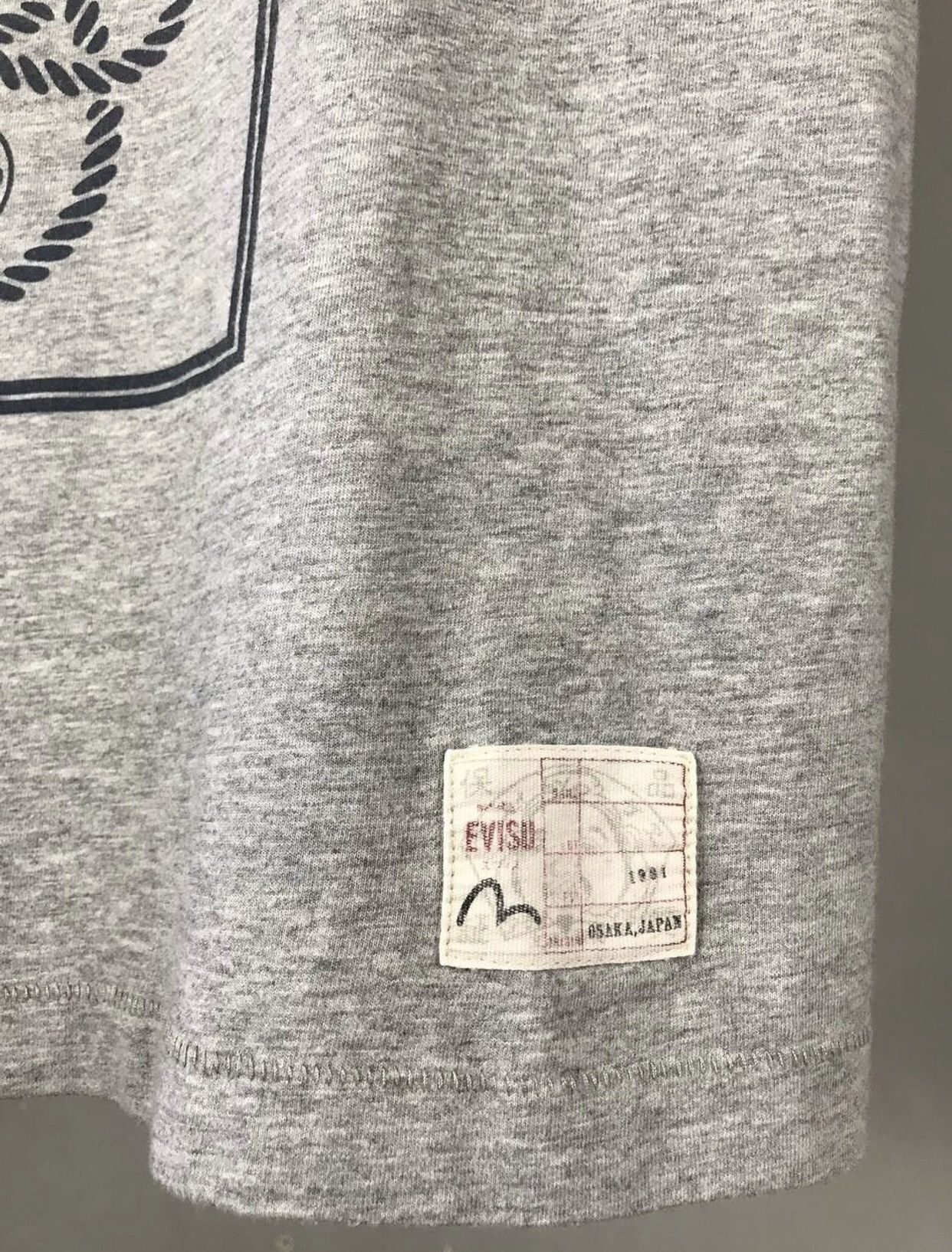 Evisu Evisu vintage Japanese brand streetwear tee Size US M / EU 48-50 / 2 - 10 Thumbnail