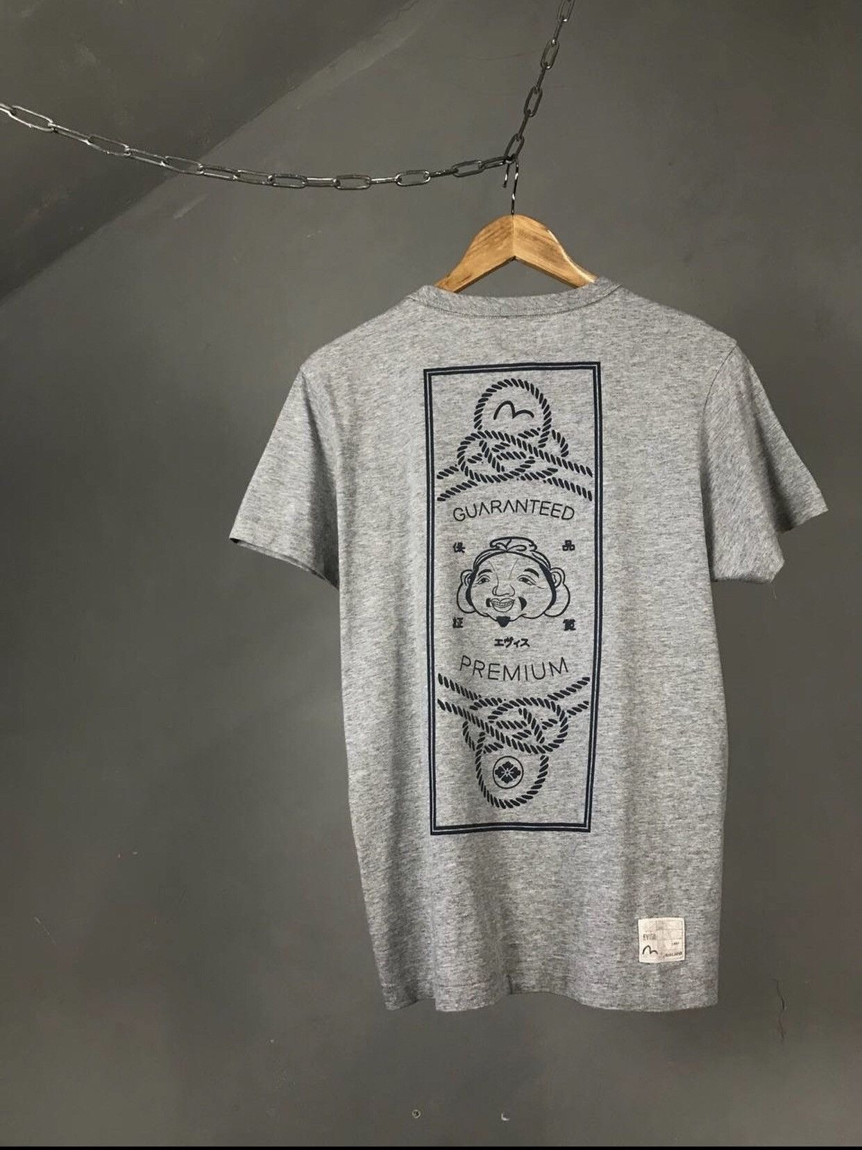 Evisu Evisu vintage Japanese brand streetwear tee Size US M / EU 48-50 / 2 - 2 Thumbnail