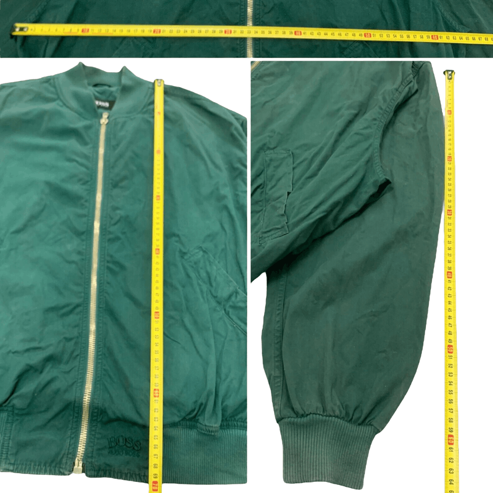 HUGO BOSS 90s archive ボンバージャケット WARHOL Hugo Boss × Vintage Vintage Hugo Boss Yellow Warhol Light