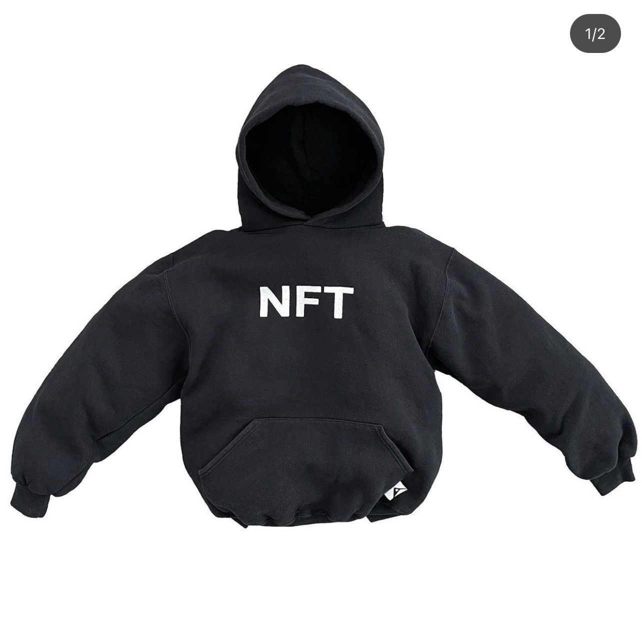 Men’s Pleasures X Bitski Wagami “NFT” top Hoodie (Sz.S)