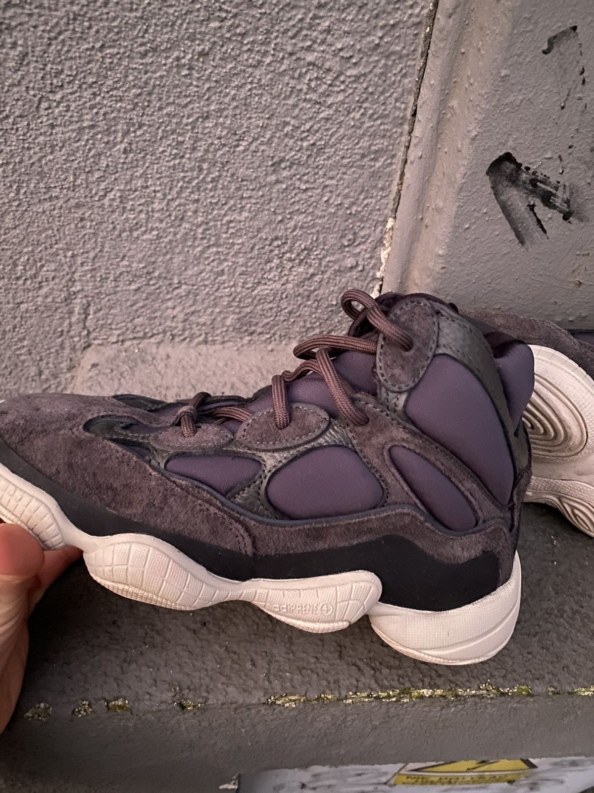 Adidas Adidas Yeezy 500 High ‘Slate’ Boot Sneakers Size US 6 / IT 36 - 3 Thumbnail