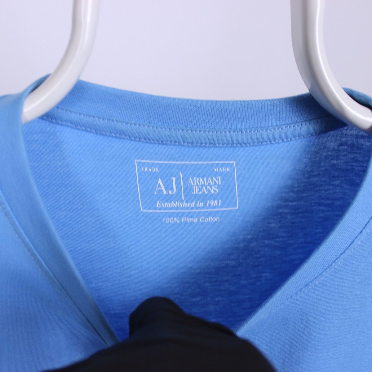 Armani Vintage Armani Jeans Long Sleeve T-shirt Top Size US L / EU 52-54 / 3 - 3 Thumbnail