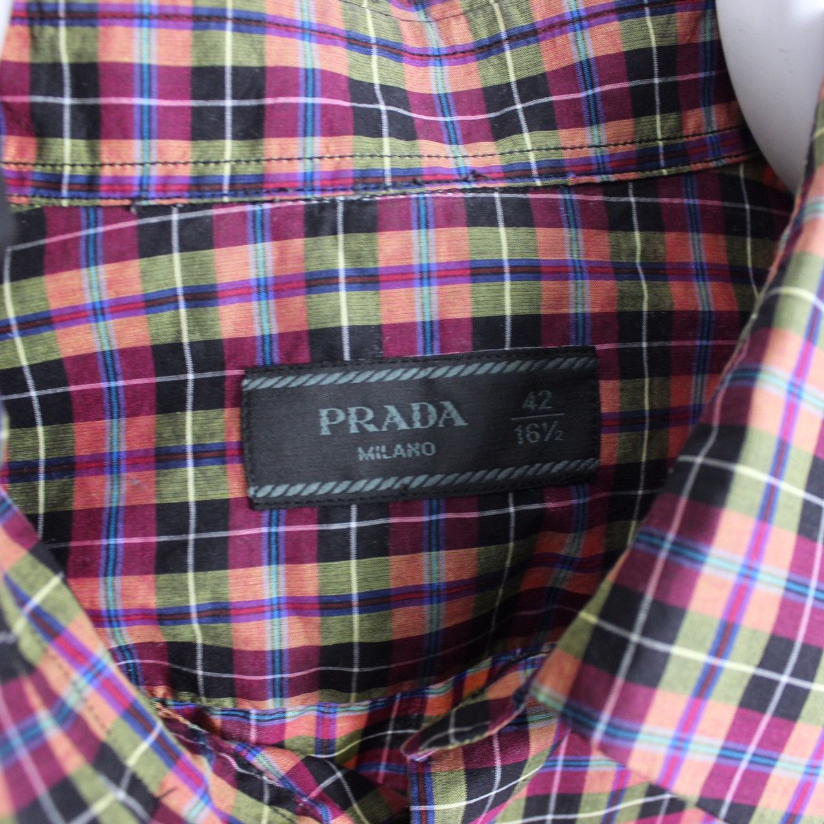 Prada × Vintage Vintage Prada Long Sleeve Shirt Size US XS / EU 42 / 0 - 5 Thumbnail