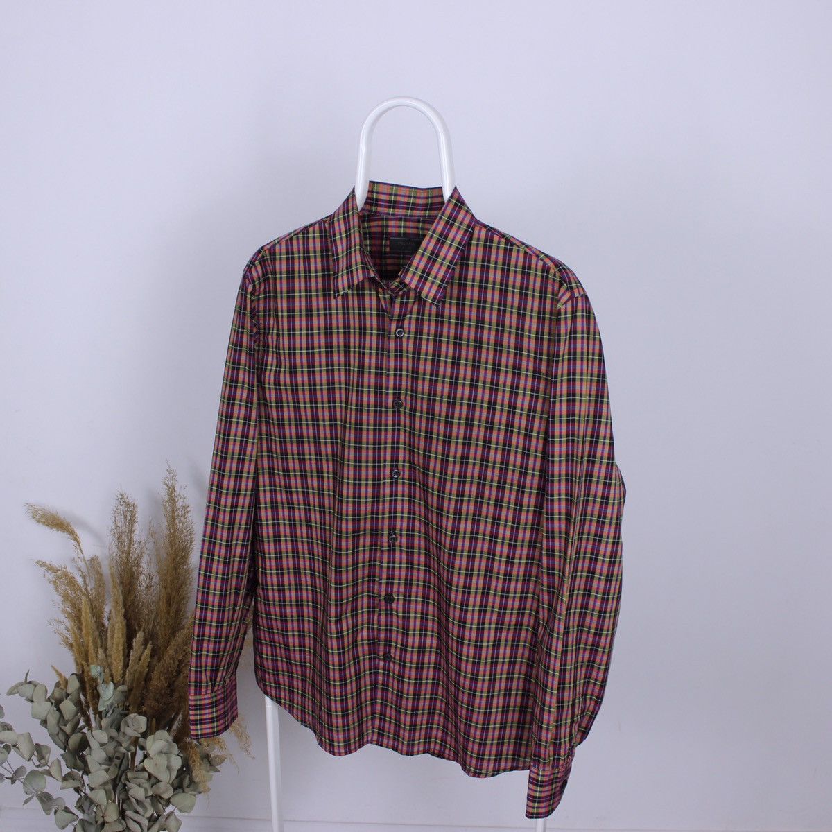 Prada × Vintage Vintage Prada Long Sleeve Shirt Size US XS / EU 42 / 0 - 4 Thumbnail