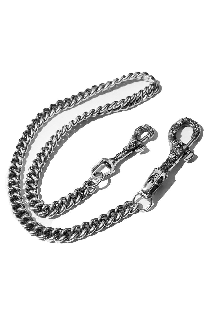 Enfants Riches Deprimes ERD SILVER ROSE CLIP WALLET CHAIN | Grailed