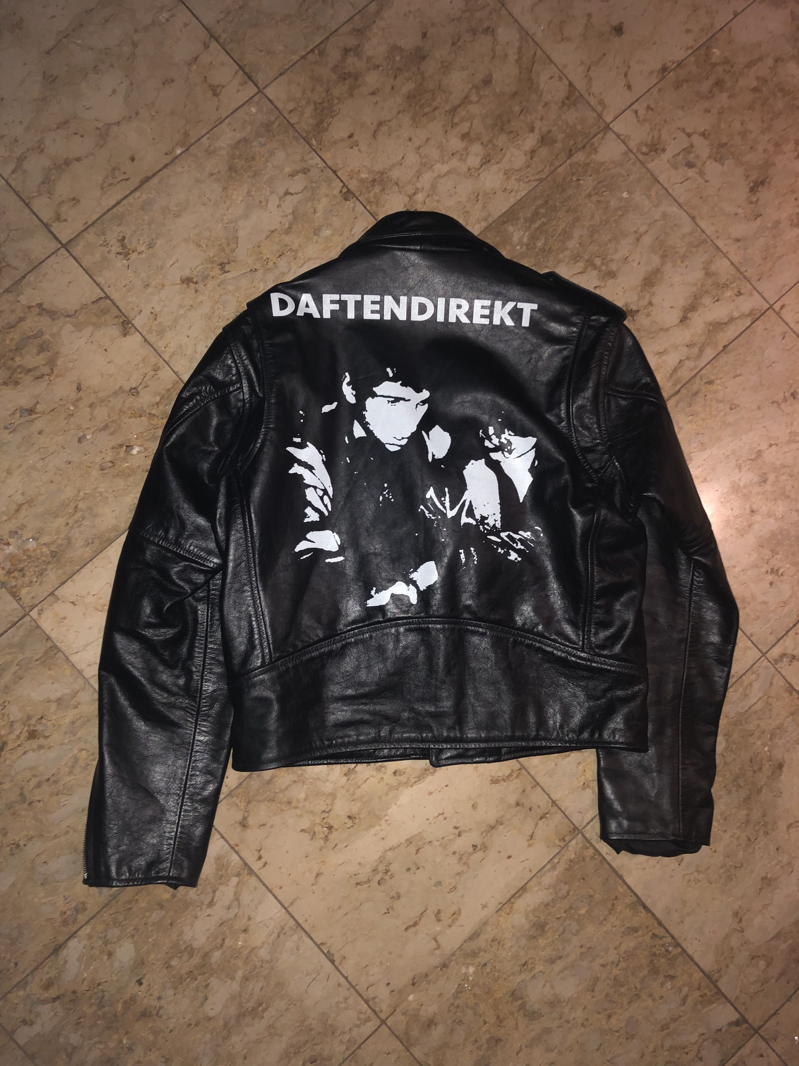 Enfants Riches Deprimes 1 of 3 Daft Punk Leather Jacket | Grailed