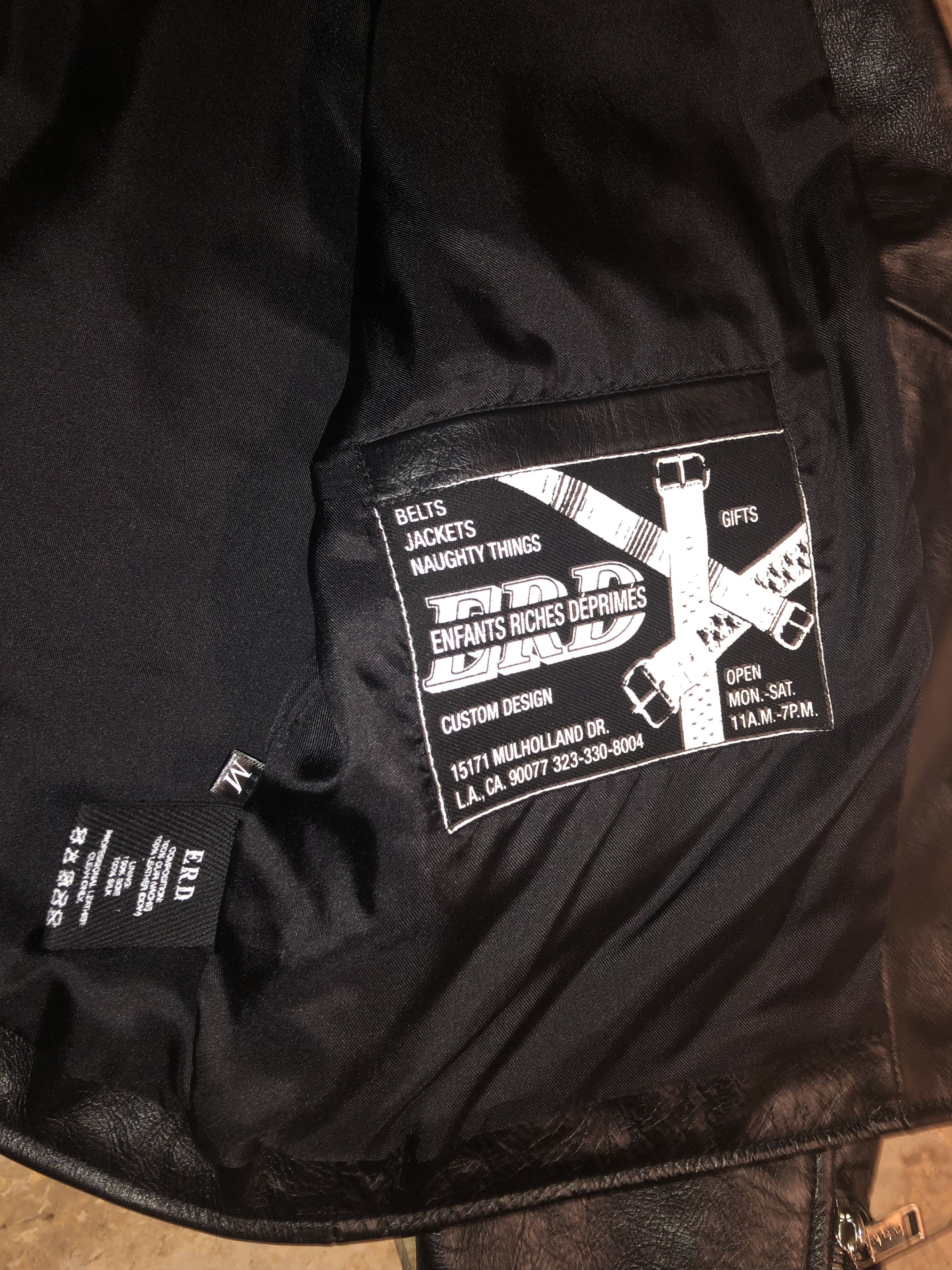 Enfants Riches Deprimes 1 of 3 Daft Punk Leather Jacket | Grailed