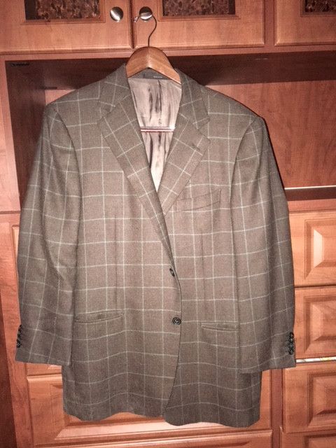Ermenegildo Zegna Brown Blazer