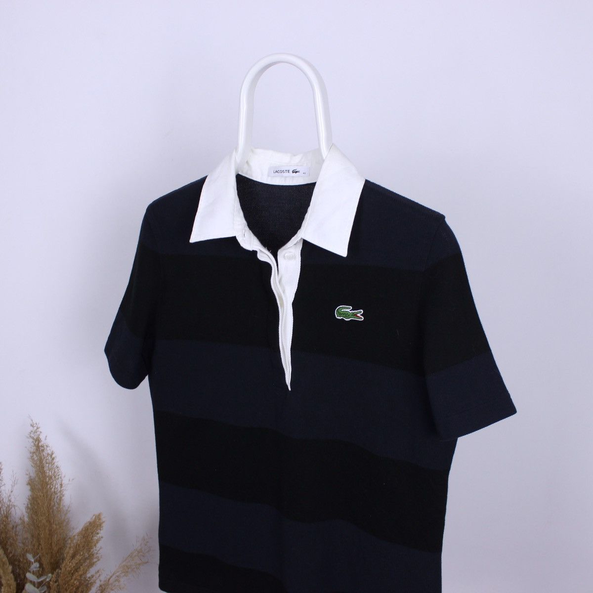 Lacoste Lacoste Short Sleeve Womens Polo T-shirt Size ONE SIZE - 1 Thumbnail