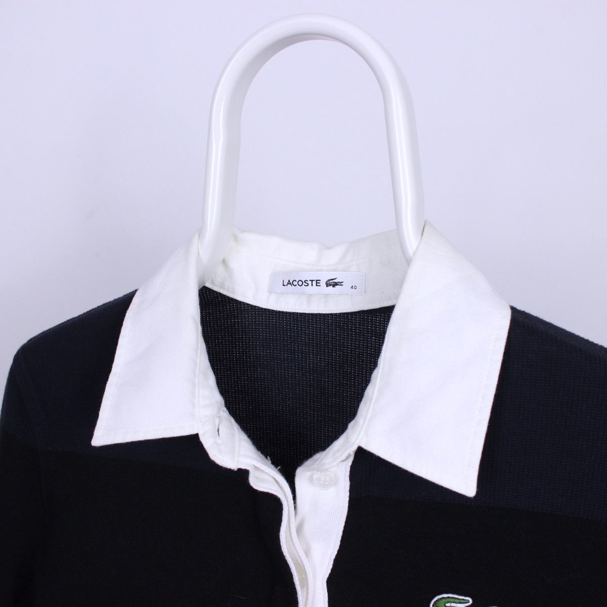 Lacoste Lacoste Short Sleeve Womens Polo T-shirt Size ONE SIZE - 3 Thumbnail