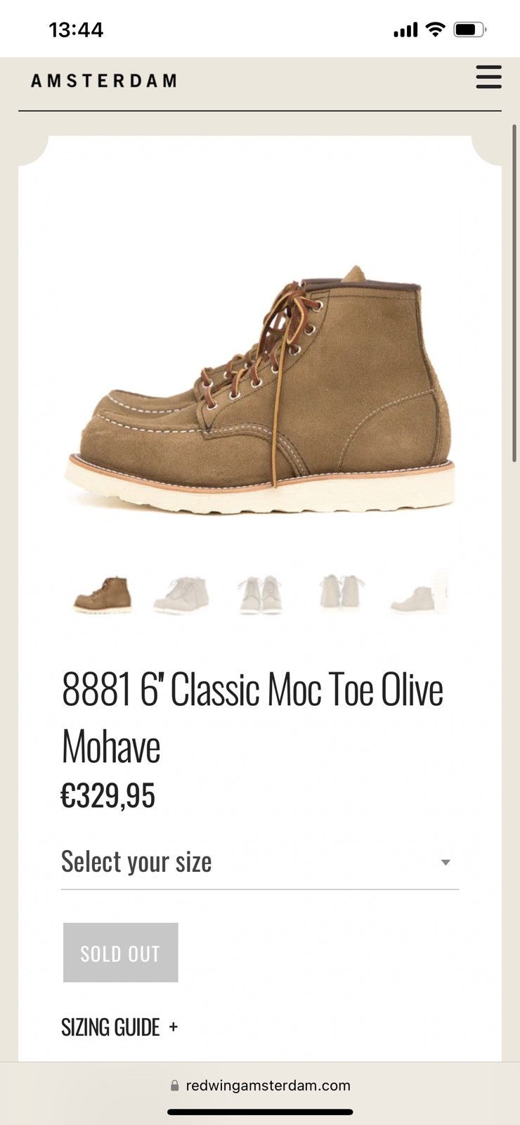 Red wing moc toe olive clearance