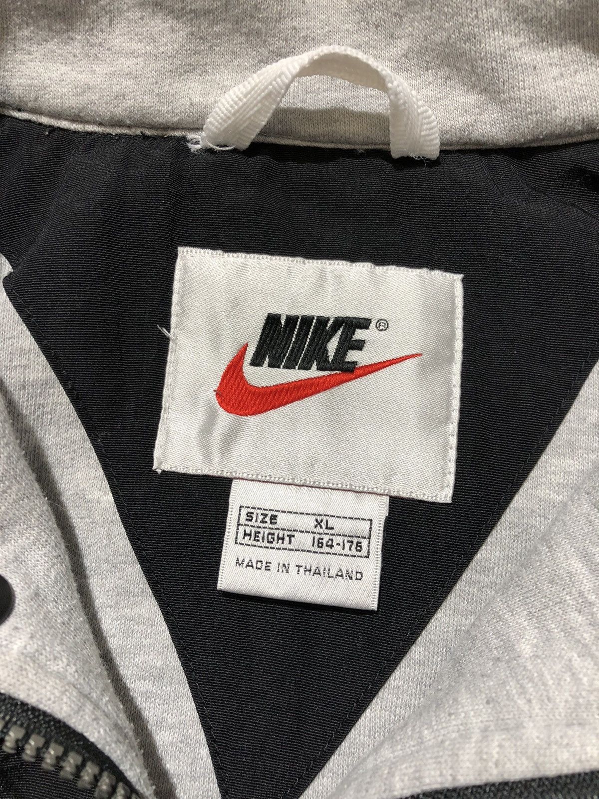 Nike × Vintage Nike Nylon Drill Jacket Vintage Big Logo Size US S / EU 44-46 / 1 - 8 Thumbnail