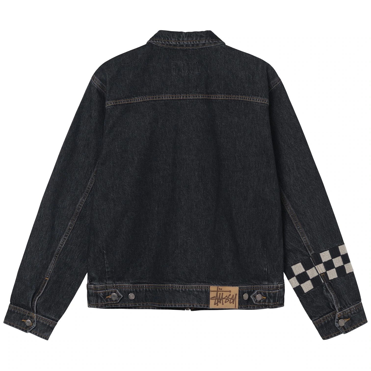 STUSSY NOMA デニムジャケット M ブラック ジャケット・アウター Stussy NOMA DENIM ZIP WORK JACKET Stussy