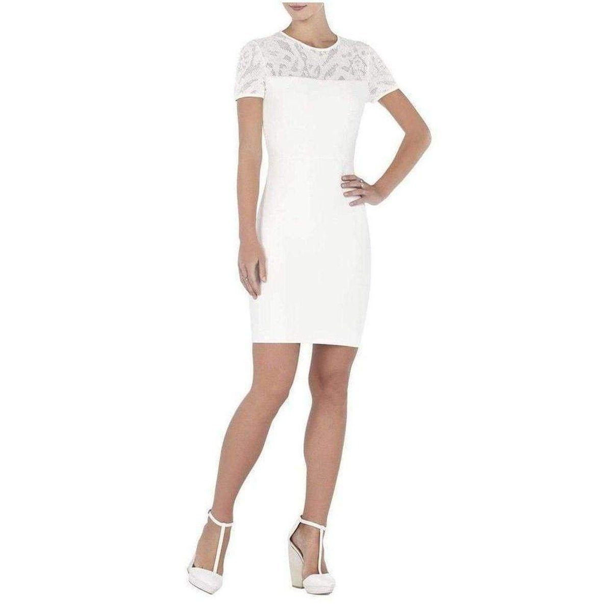 Gardenia Myley Pointelle Detail Dress