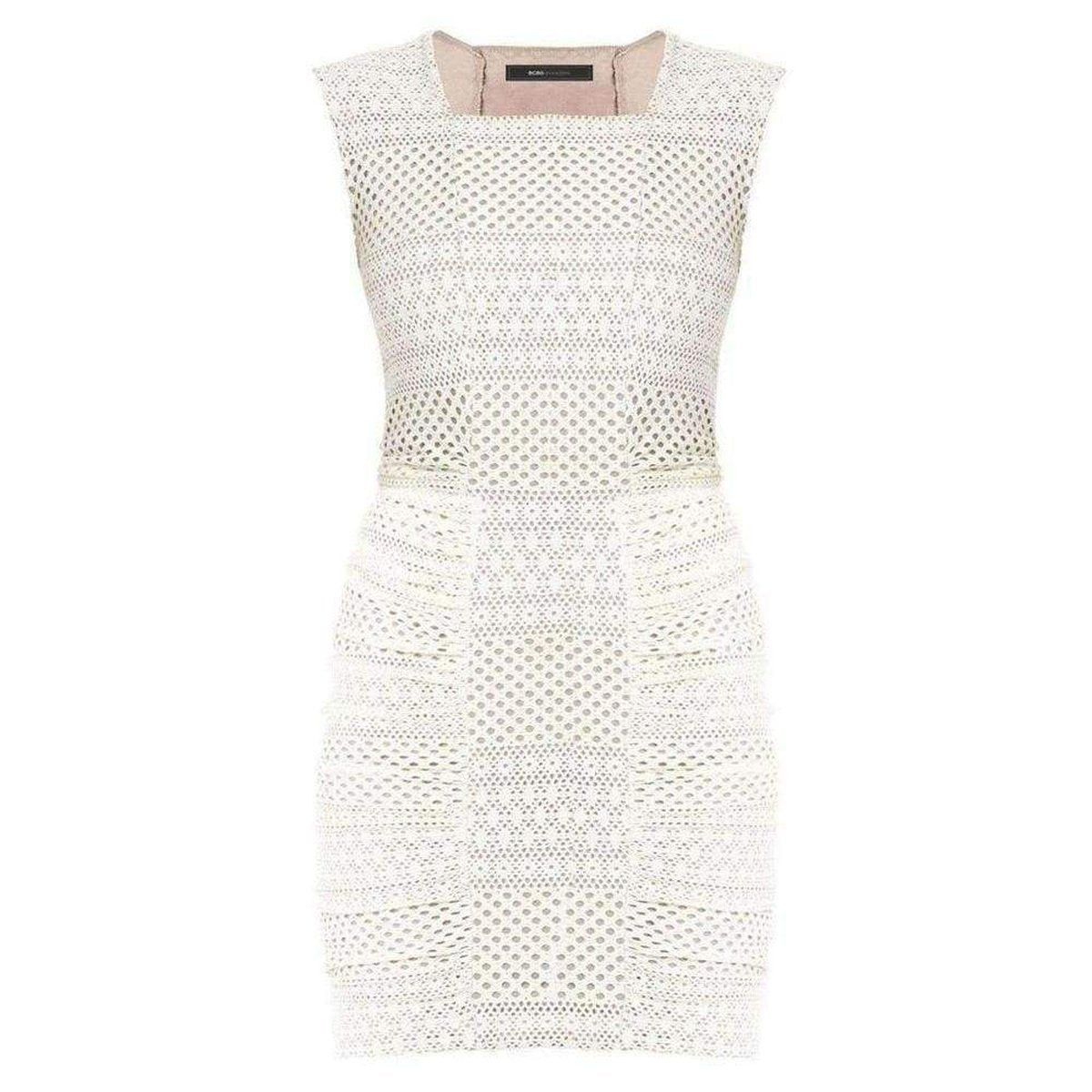 Sleeveless Ruched-Side Dress