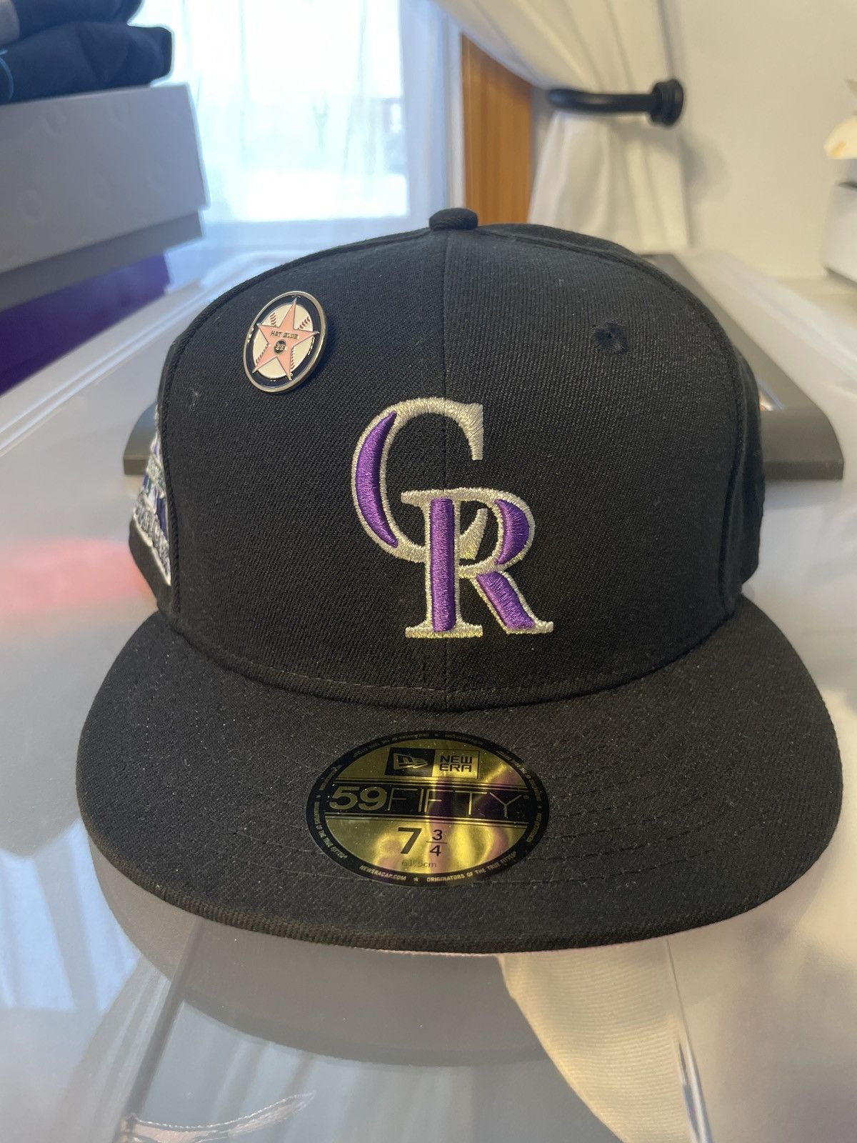 Hat club X New Era Rockies pinky allstar