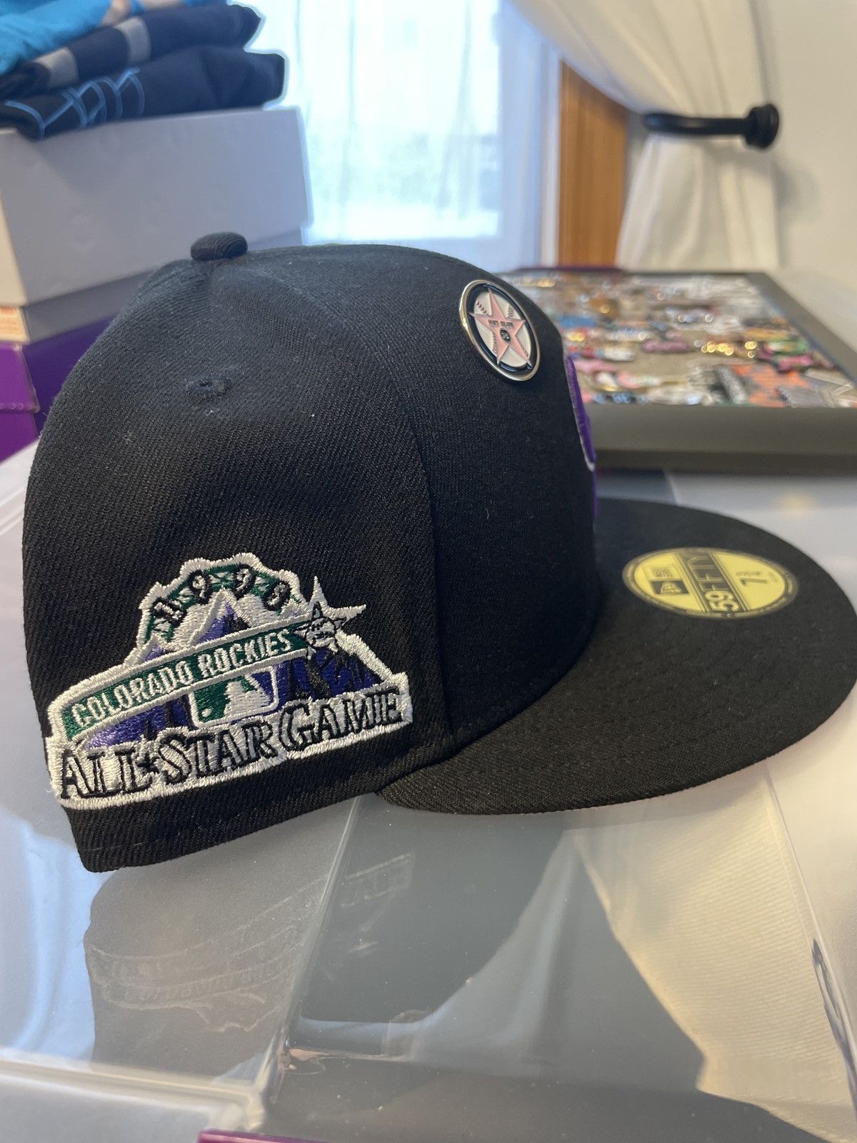 Hat club X New Era Rockies pinky allstar