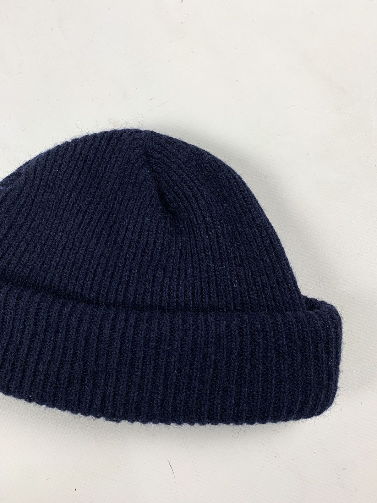 Wood Wood Wood Wood Navy Blue Wool Mande Beanie Hat Size ONE SIZE - 9 Thumbnail