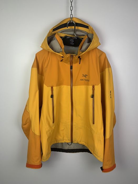 Arc'Teryx Arc'teryx GoreTex Beta AR Yellow Orange Grailed