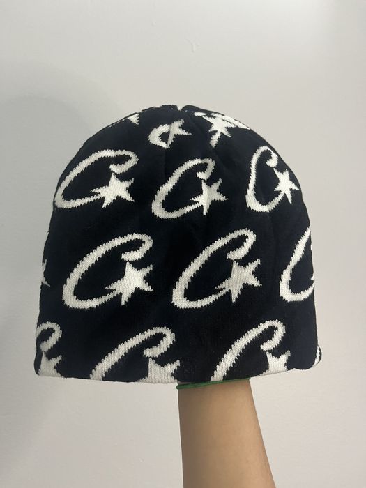 Corteiz Cstarz Monogram Beanie Black - SS22 - US