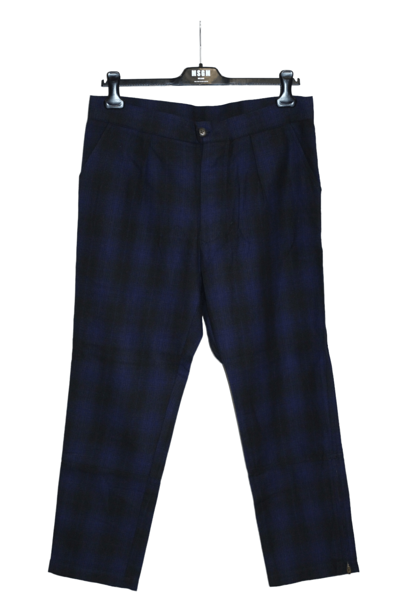 Rachel Comey Rachel Comey cropp straight leg plaid wool zipper trousers Size 28" / US 6 / IT 42 - 1 Thumbnail