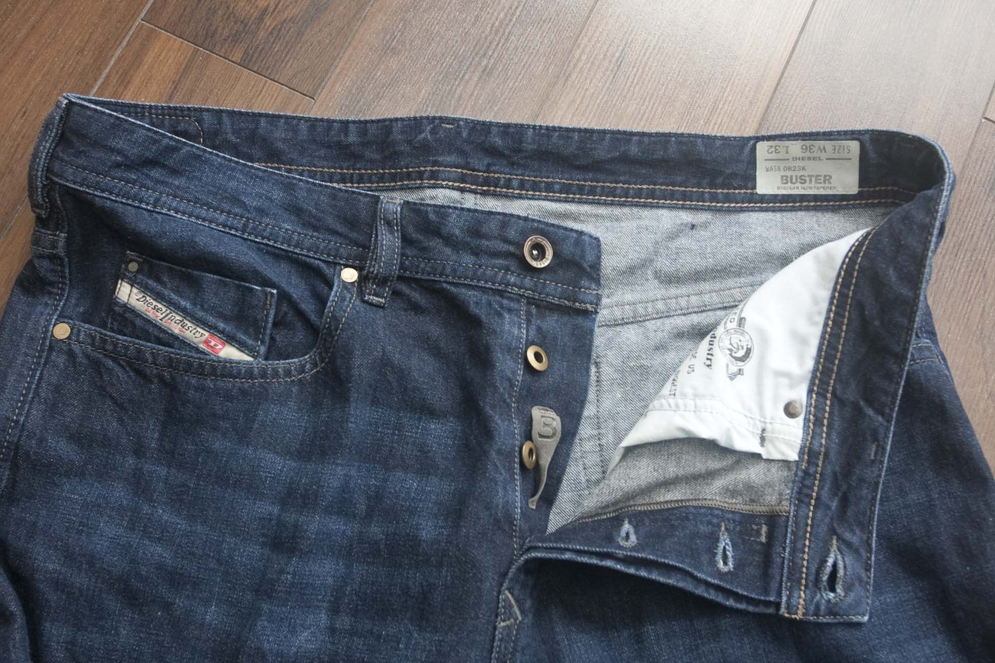 Diesel Diesel Jeans Buster Blue Size 37x27.5 Size US 37 - 4 Thumbnail