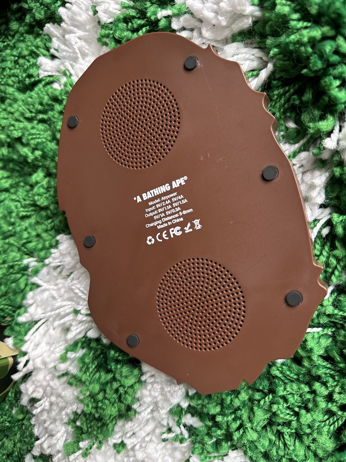 Bape Bape Wireless Charging Pad +Watch Dock Ape Head Charger. Size ONE SIZE - 10 Thumbnail