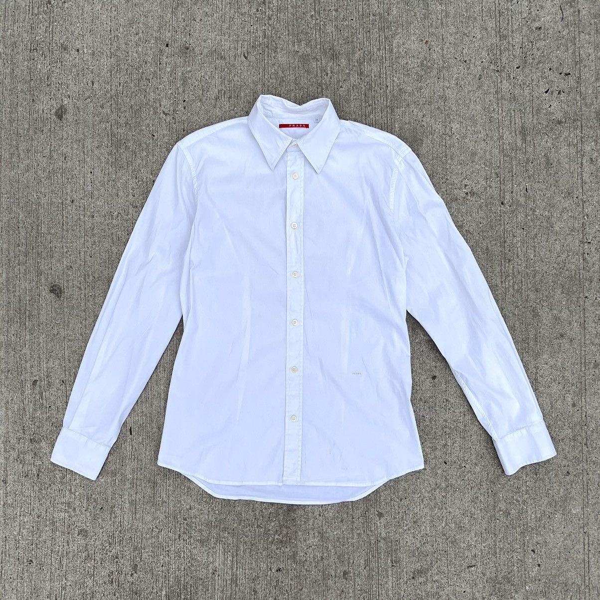 Prada Vintage Prada Shirt Size US M / EU 48-50 / 2 - 1 Thumbnail