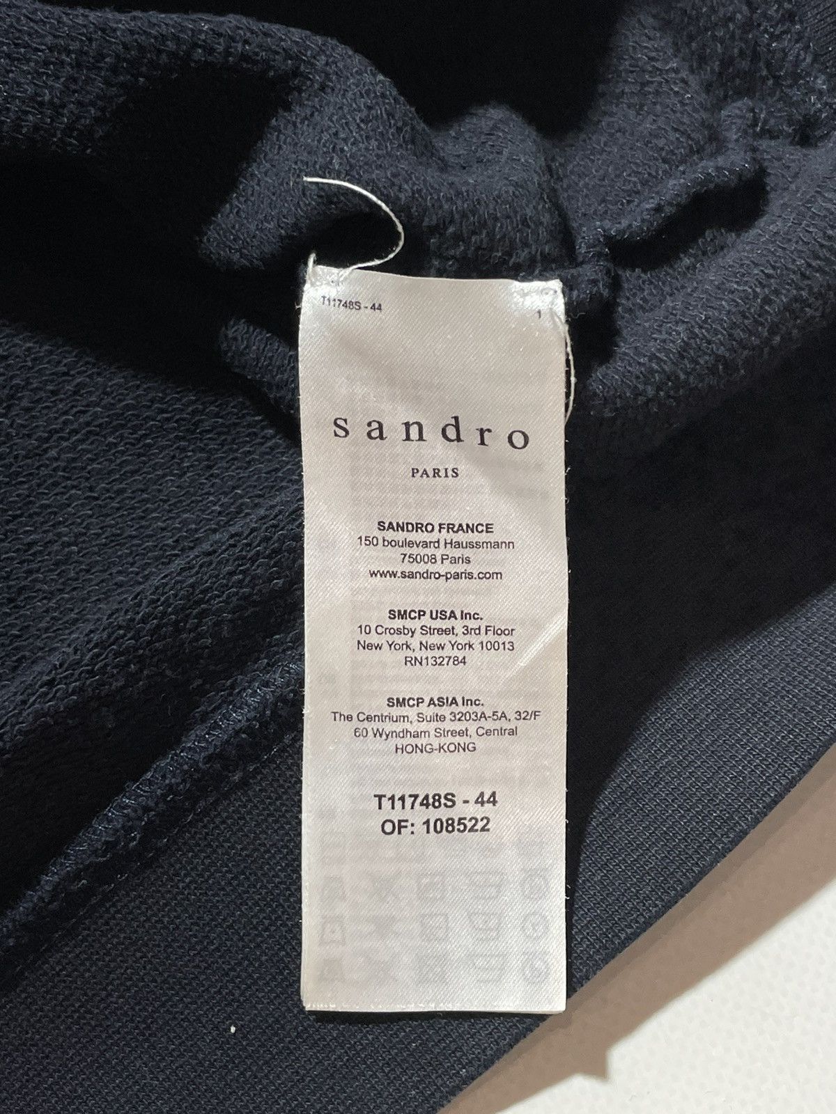Sandro Sandro Stripped Hoodie Size US S / EU 44-46 / 1 - 11 Thumbnail