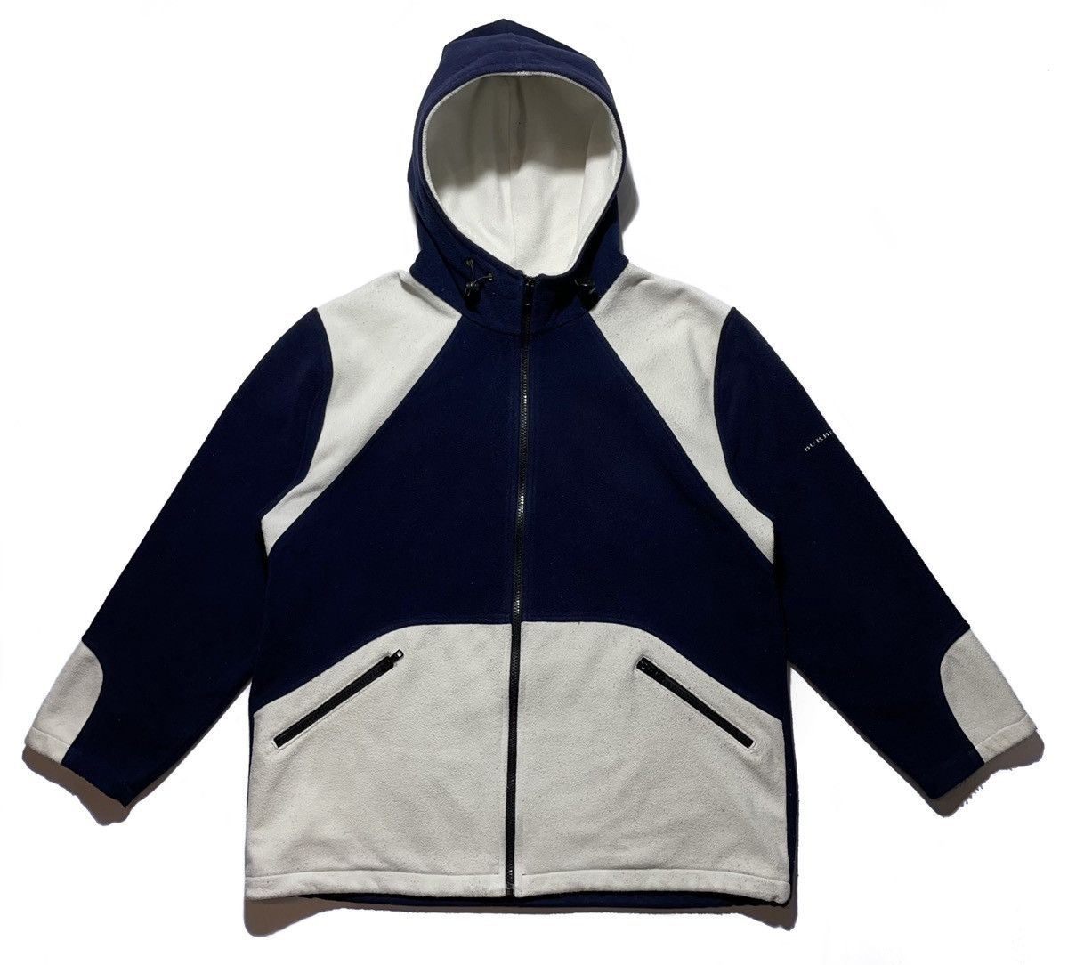 Burberry Vintage Women’s Burberry Fleece Zip Hoodie Size XL / US 12-14 / IT 48-50 - 1 Thumbnail