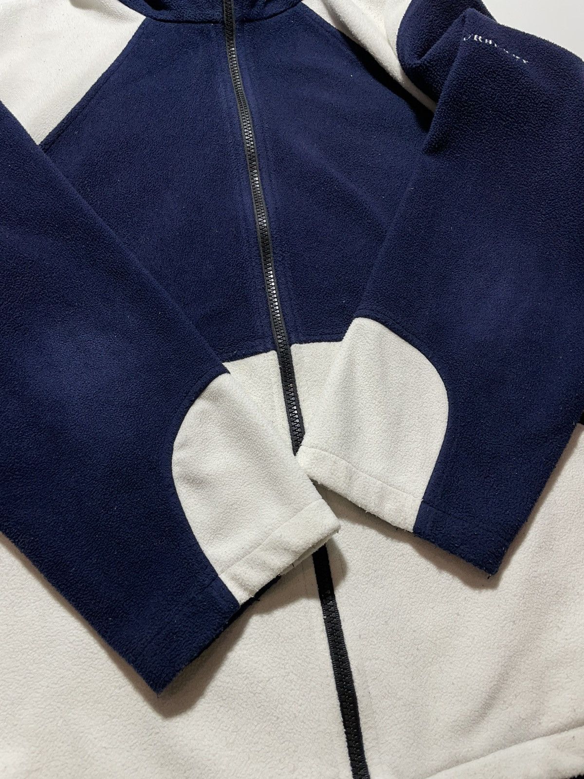 Burberry Vintage Women’s Burberry Fleece Zip Hoodie Size XL / US 12-14 / IT 48-50 - 9 Thumbnail
