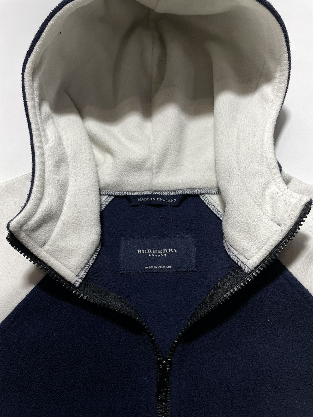 Burberry Vintage Women’s Burberry Fleece Zip Hoodie Size XL / US 12-14 / IT 48-50 - 14 Thumbnail