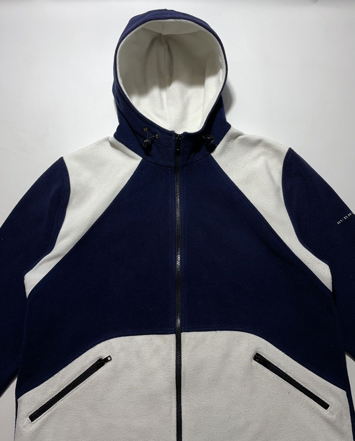 Burberry Vintage Women’s Burberry Fleece Zip Hoodie Size XL / US 12-14 / IT 48-50 - 3 Thumbnail