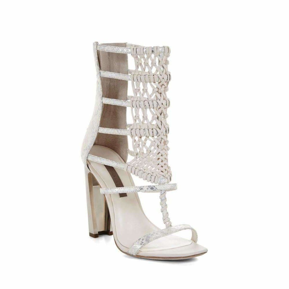 Post High Heel Macrame Day Sandal POST1-190