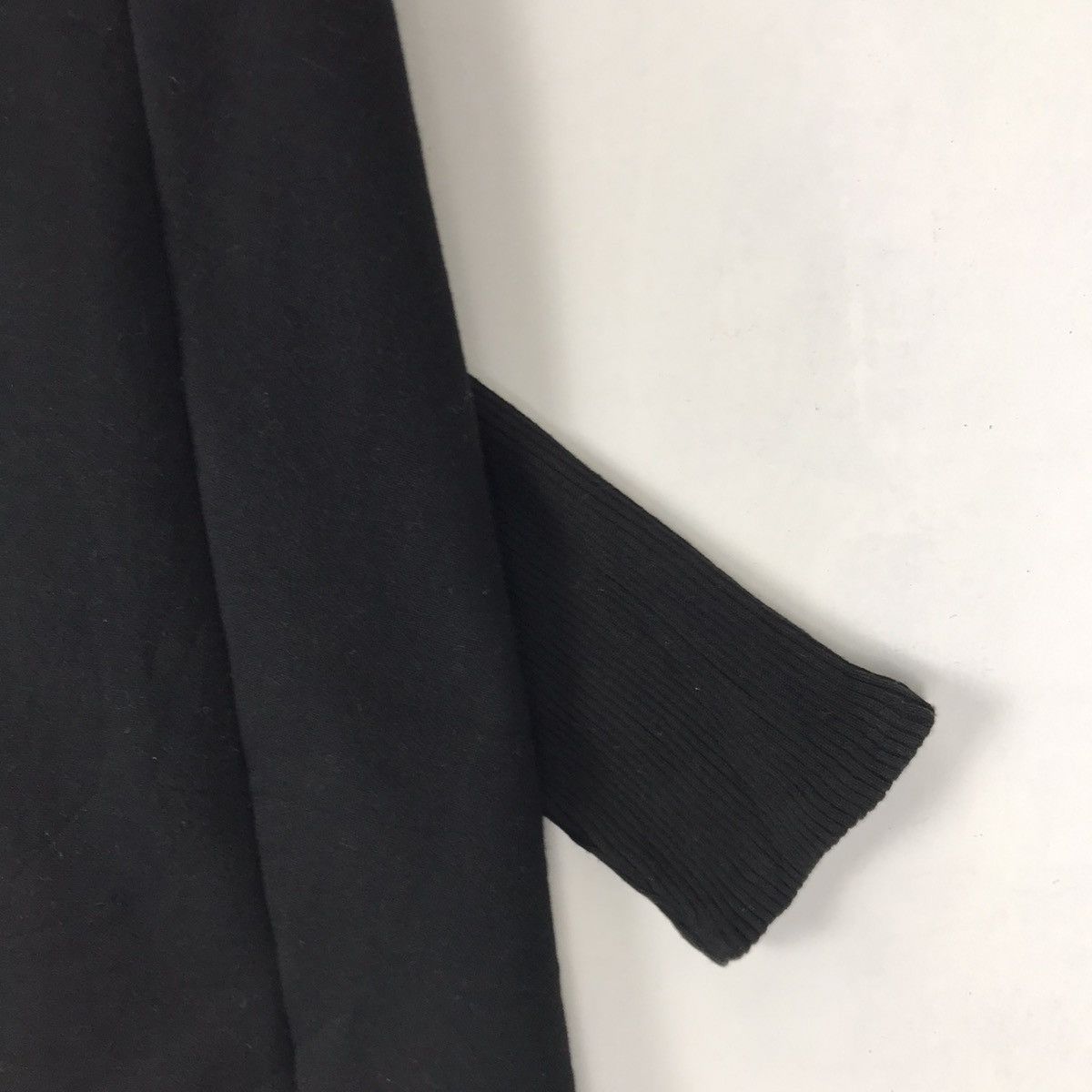 Designer × Limi Feu × Yohji Yamamoto 🔥Limi Feu Yohji Yamamoto Wool Rib Acrylic Poncho Size S / US 4 / IT 40 - 10 Thumbnail