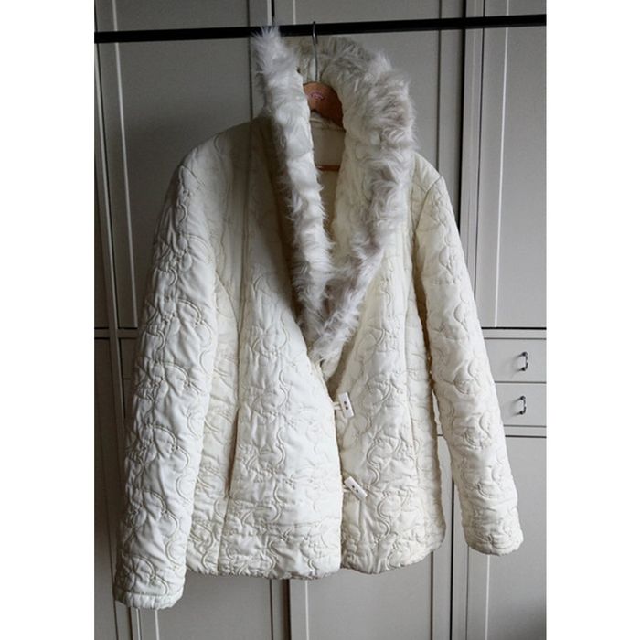 Vintage Boxy Tailor Down Jacket y2k Techno Coat Opium cyber raver Grailed