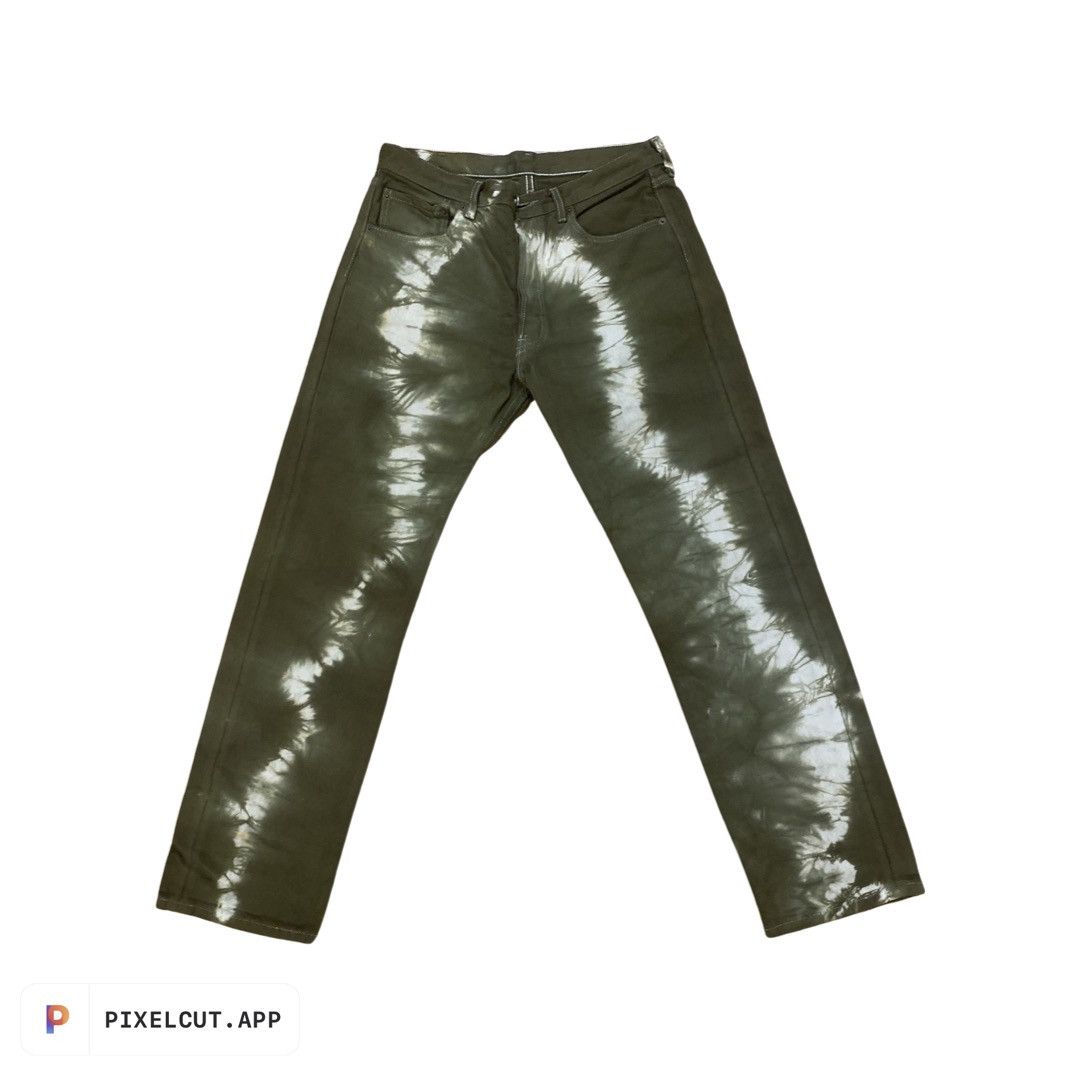 Levi's × Vintage Levi's 501 Green-Dyed Jeans Size US 32 / EU 48 - 1 Thumbnail