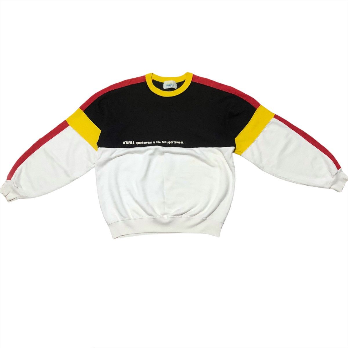 Vintage 90s ONeill Sportswear Colour Block Sweatshirt