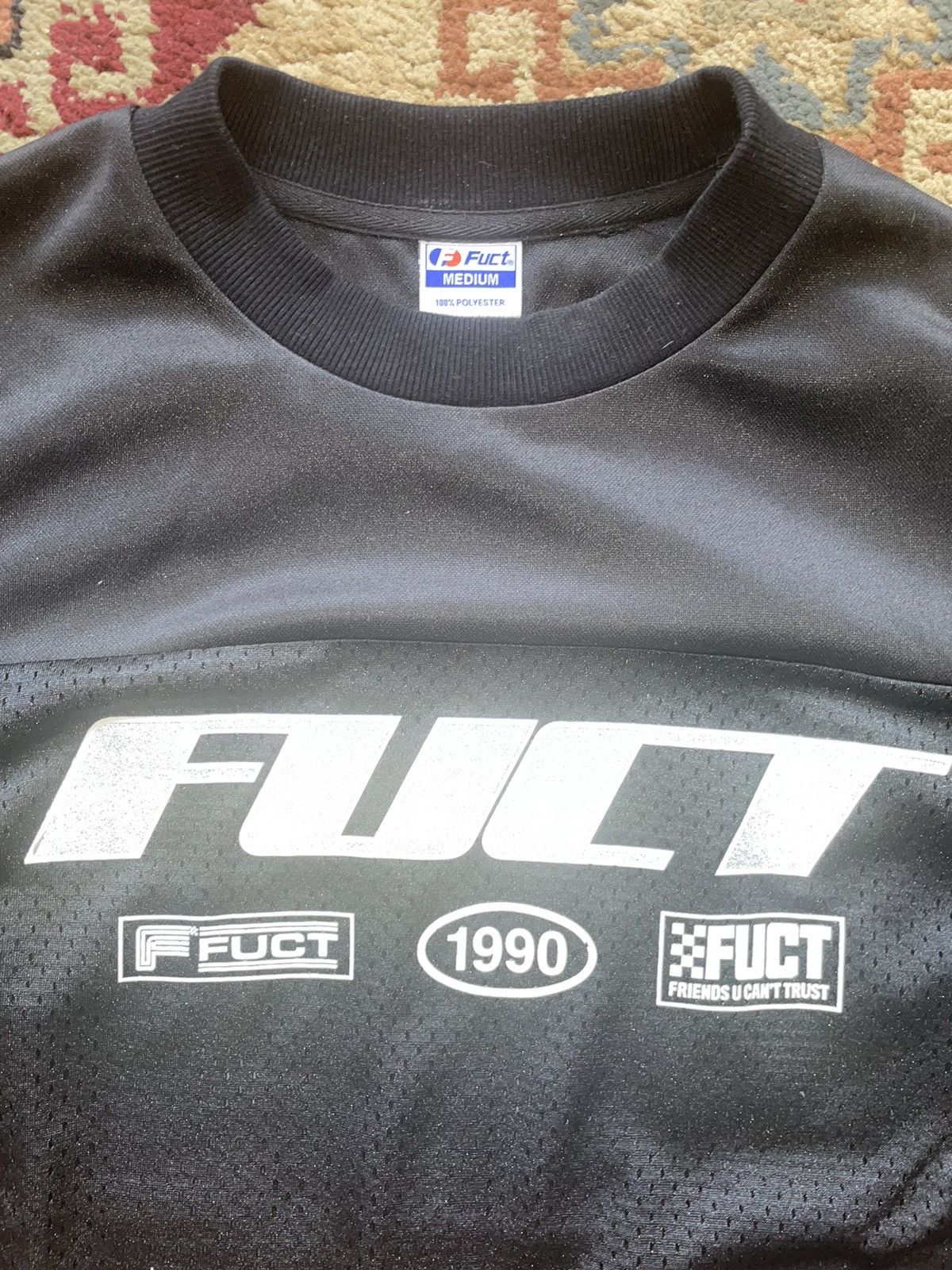 FUCT × Fuck The Population FUCT REFLECTIVE MOTORCROSS JERSEY Size US M / EU 48-50 / 2 - 2 Thumbnail