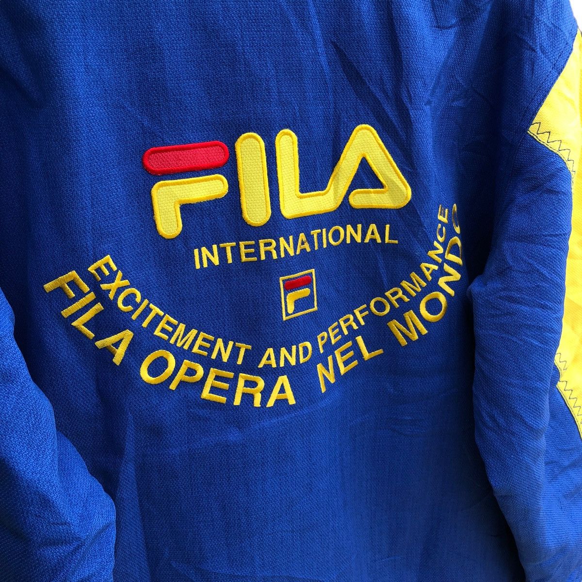 Fila × Hypebeast Rare Design🔥🔥Vintage 90s Fila anorak half zipper jacket Size US M / EU 48-50 / 2 - 7 Thumbnail