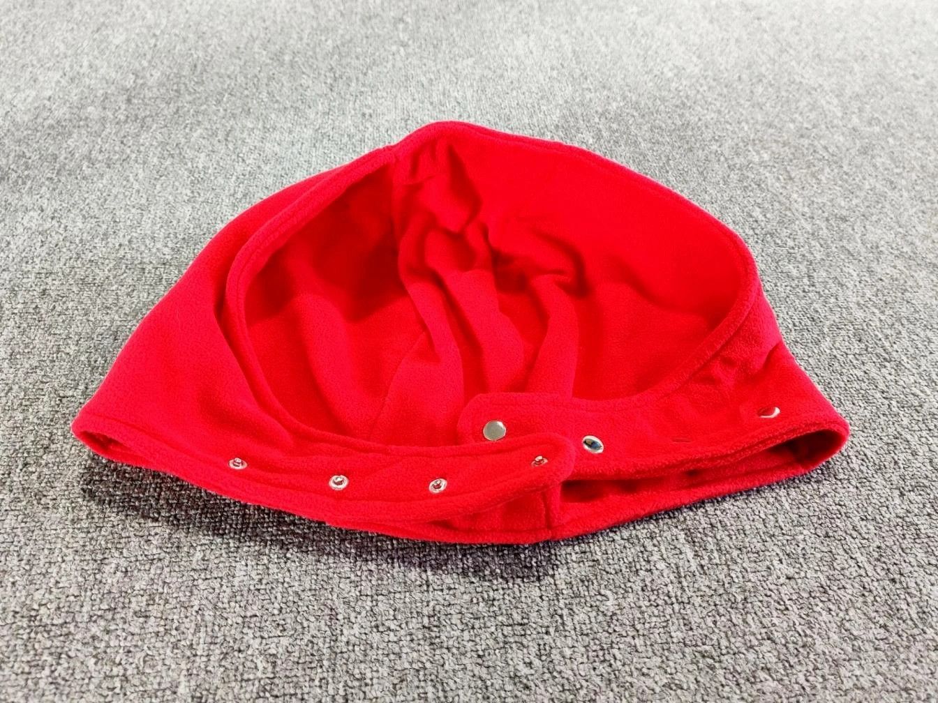 Other Devil Horns Fuzzy Ears Fleece Hat Red Color Sz1 Size 26 - 5 Thumbnail