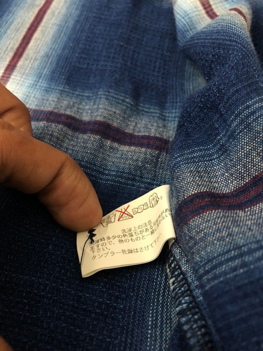 Blue Blue Japan Blue Blue Japan Boro Design Shirt Size US M / EU 48-50 / 2 - 10 Thumbnail