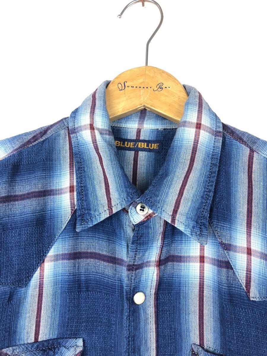 Blue Blue Japan Blue Blue Japan Boro Design Shirt Size US M / EU 48-50 / 2 - 3 Thumbnail