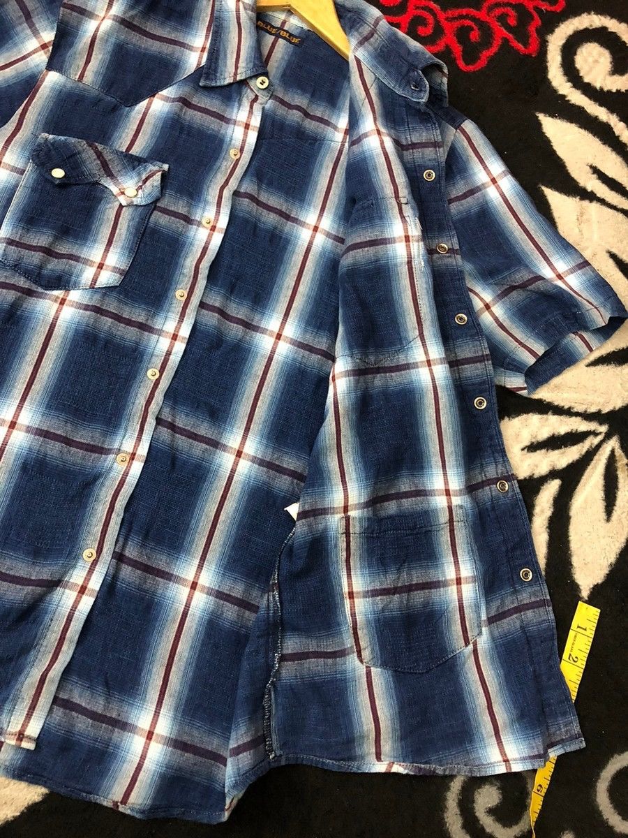 Blue Blue Japan Blue Blue Japan Boro Design Shirt Size US M / EU 48-50 / 2 - 8 Thumbnail