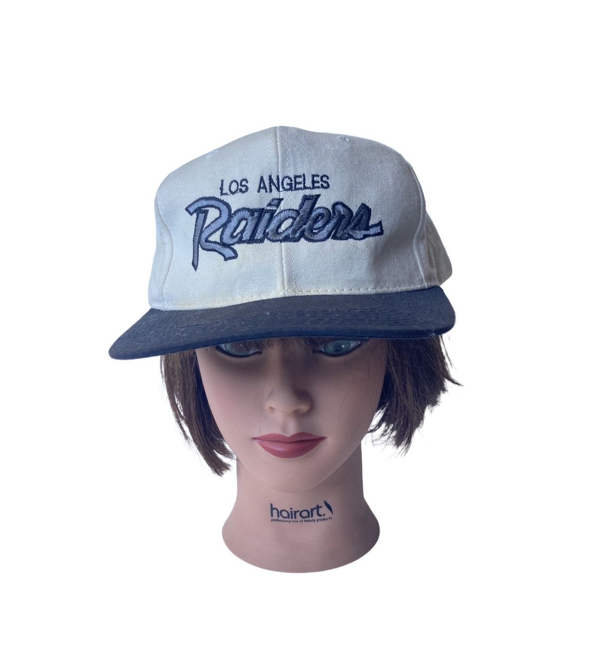 NFL vintage 90s los angeles Raiders Script Snapchat Hat Cap NWA Size ONE SIZE - 6 Thumbnail